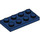 LEGO Donkerblauw Plaat 2 x 4 (3020)