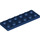 LEGO Donkerblauw Plaat 2 x 6 (3795)