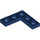 LEGO Donkerblauw Plaat 3 x 3 Hoek (77844)