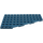 LEGO Donkerblauw Wig Plaat 6 x 12 Vleugel Rechts (30356)