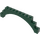 LEGO Donkergroen Boog 1 x 12 x 3 met verhoogde boog en 5 kruissteunen (18838 / 30938)
