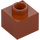 LEGO Donkeroranje Steen 1 x 1 x 0.7 (86996)