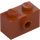 LEGO Donkeroranje Steen 1 x 2 met 1 Nop aan Kant (86876)