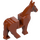 LEGO Donkeroranje Paard met moveable Benen (10509)