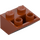 LEGO Donkeroranje Helling 2 x 2 (45°) Omgekeerd met platte afstandsring eronder (3660)