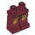 LEGO Donkerrood Iron Man Minifiguur Heupen en benen (3815 / 66608)