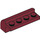 LEGO Donkerrood Helling 2 x 4 x 1.3 Gebogen (6081)