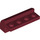 LEGO Donkerrood Helling 2 x 4 x 1.3 Gebogen (6081)