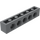 LEGO Donker steengrijs Steen 1 x 6 met Gaten (3894)