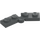 LEGO Donker steengrijs Scharnier Plaat 1 x 4 (1927 / 19954)