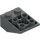 LEGO Donker steengrijs Helling 2 x 3 (25°) Omgekeerd met verbindingen tussen noppen (2752 / 3747)