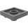 LEGO Donker steengrijs Tegel 2 x 2 met Noppen aan Rand (33909)
