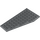 LEGO Donker steengrijs Wig Plaat 6 x 12 Vleugel Rechts (30356)