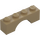 LEGO Donker zandbruin Boog 1 x 4 (3659)