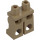 LEGO Donker zandbruin Minifiguur Heupen en benen met Voorkant Pockets (3815 / 78312)