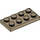 LEGO Donker zandbruin Plaat 2 x 4 (3020)