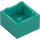 LEGO Donker turquoise Doos 2 x 2 (2821 / 59121)