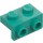 LEGO Donker turquoise Beugel 1 x 2 - 1 x 2 (99781)