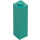 LEGO Donker turquoise Steen 1 x 1 x 3 (14716)