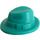 LEGO Donker turquoise Fedora Hoed met Smal Brim (5188)