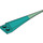 LEGO Donker turquoise Plaat 1 x 2 met Flexibel Zandgroen Tip (61406)