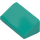 LEGO Donker turquoise Helling 1 x 2 (31°) (85984)