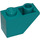 LEGO Donker turquoise Helling 1 x 2 (45°) Omgekeerd (3665)