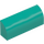 LEGO Donker turquoise Helling 1 x 4 Gebogen (6191 / 10314)