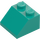 LEGO Donker turquoise Helling 2 x 2 (45°) (3039 / 6227)