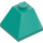 LEGO Donker turquoise Helling 2 x 2 (45°) Hoek (3045)