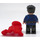 LEGO Arts Strange met Rubber Cape en Brooch Minifiguur