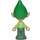 LEGO Elf met Groen Hoed Minifiguur