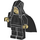 LEGO Emperor Palpatine met Zandbruin Hoofd, Stretchy Cape en Open Onderkant Kap (Wit Pupils) Minifiguur