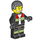 LEGO Brandweerman met Grijs Haar Minifiguur