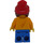 LEGO Meisje in Bright Licht Oranje Jack Minifiguur