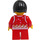 LEGO Meisje in Rood Shirt Minifiguur