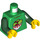 LEGO Groen Peapod Kostuum Meisje Minifiguur Torso (973 / 76382)