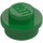 LEGO Groen Plaat 1 x 1 Rond (6141 / 30057)