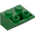 LEGO Groen Helling 2 x 2 (45°) Omgekeerd met platte afstandsring eronder (3660)