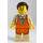 LEGO Grocer Minifiguur