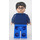 LEGO Harry Potter met Dark Blauw Jack en Blauw Benen Minifiguur