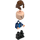 LEGO Hermione Granger met Dark Blauw Cardigan Minifiguur