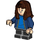 LEGO Hermione Granger met Dark Blauw Cardigan Minifiguur