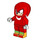 LEGO Knuckles the Echidna Minifiguur