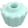 LEGO Licht aqua Cupcake Liner met vlakke top (79743)