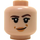 LEGO Licht vleeskleurig Prinses Leia Minifiguur Hoofd (Verzonken solide nop) (3626 / 47183)