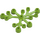 LEGO Limoen Plant Bladeren 6 x 5 (2417)