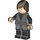 LEGO Luke Skywalker met Dark Stone Grijs Jedi Robe en Donker zandbruin Haar Minifiguur