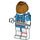 LEGO Lunar Research Astronaut - Vrouwelijk Minifiguur