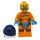 LEGO Lunar Research Astronaut in Oranje Ruimte Pak Minifiguur